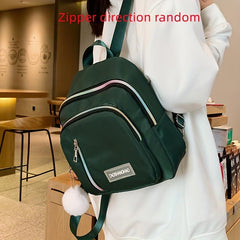 Versatile Nylon Backpack Small School Bag Lightweight Daypack