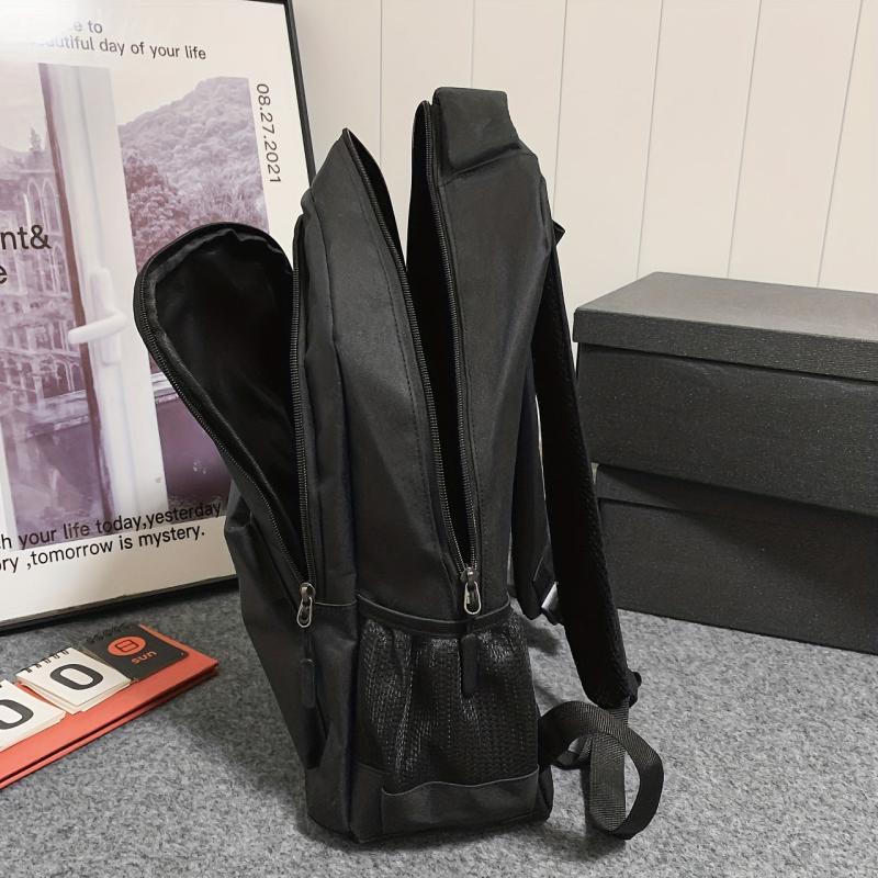 Large Capacity Preppy Backpack Lightweight School Campus Daypack