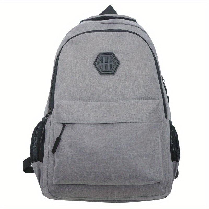 Large Capacity Preppy Backpack Lightweight School Campus Daypack