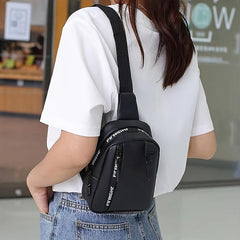 Women's Graphic Sling Bag Zipper Crossbody Purse