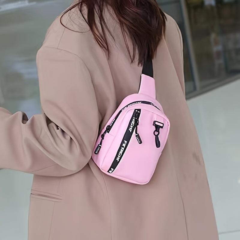 Women's Graphic Sling Bag Zipper Crossbody Purse