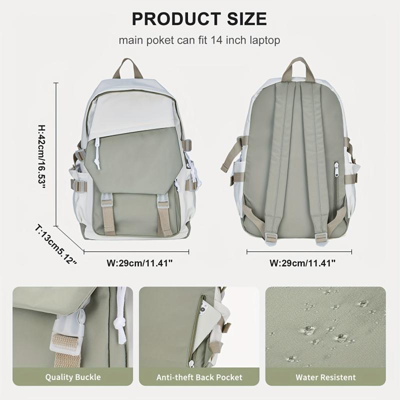 Large Capacity Waterproof School Backpack