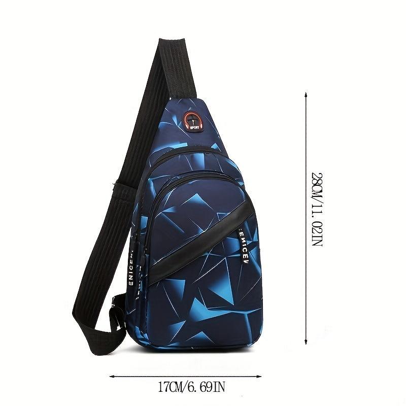 Stylish Chest Bag For Travel Casual Crossbody Bag Shoulder Bag