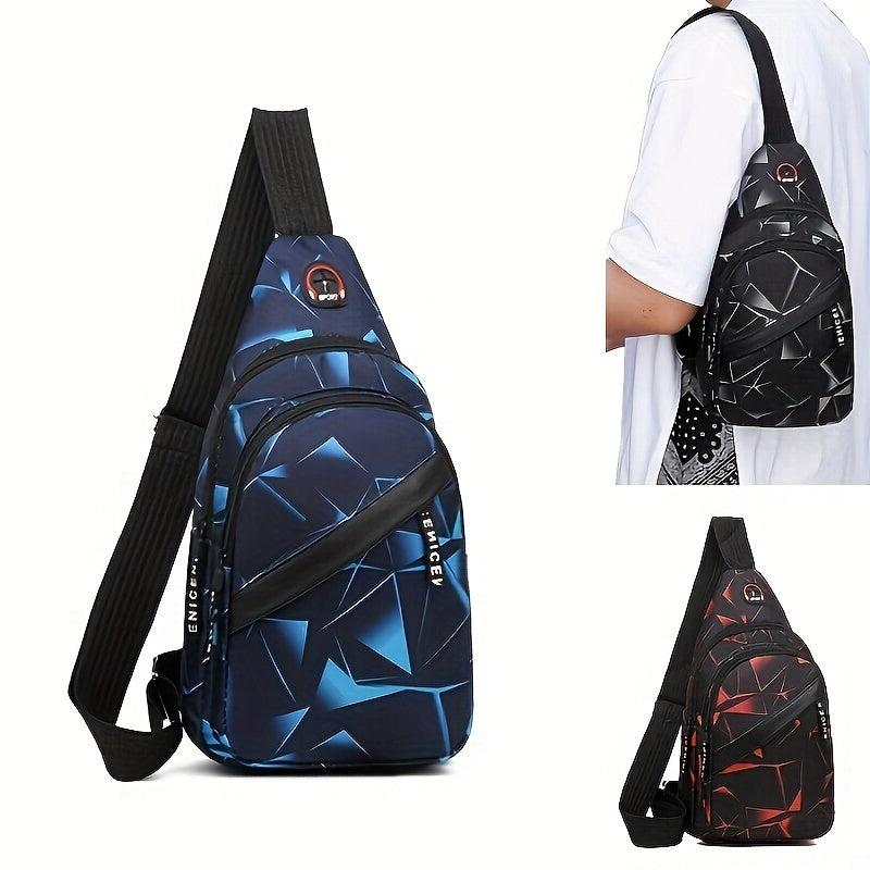 Stylish Chest Bag For Travel Casual Crossbody Bag Shoulder Bag