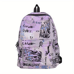 Graffiti Letters Backpack School Bag Travel Bookbag