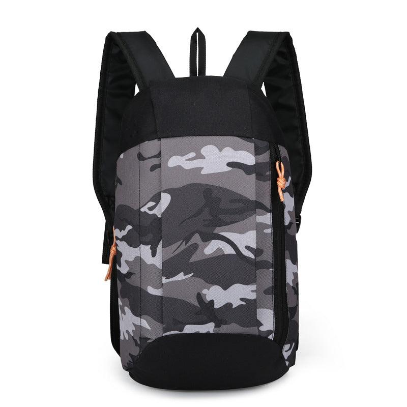 Waterproof Backpack Camouflage Pattern Gym Bag