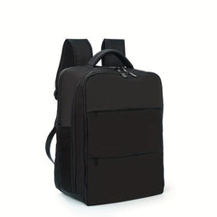 Minimalist Solid Backpack Large Capacity Laptop Daypack