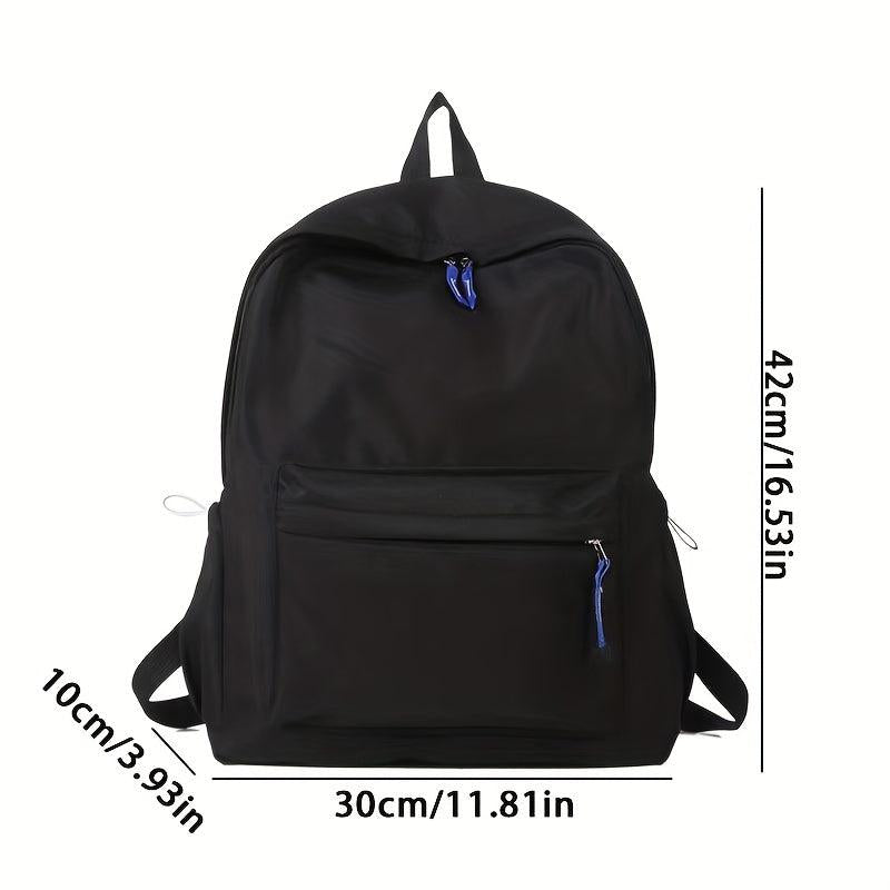 Large Capacity Preppy Backpack for College School Travel Girls
