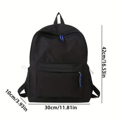 Large Capacity Preppy Backpack for College School Travel Girls