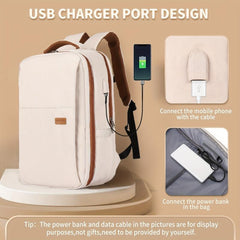 Large Capacity Minimalist Travel Backpack All Match Zipper Luggage Daypack