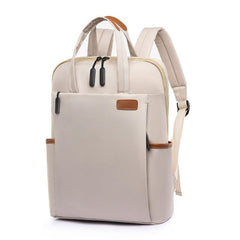 Large Capacity Preppy Backpack Oxford Lightweight Laptop Campus Daypack