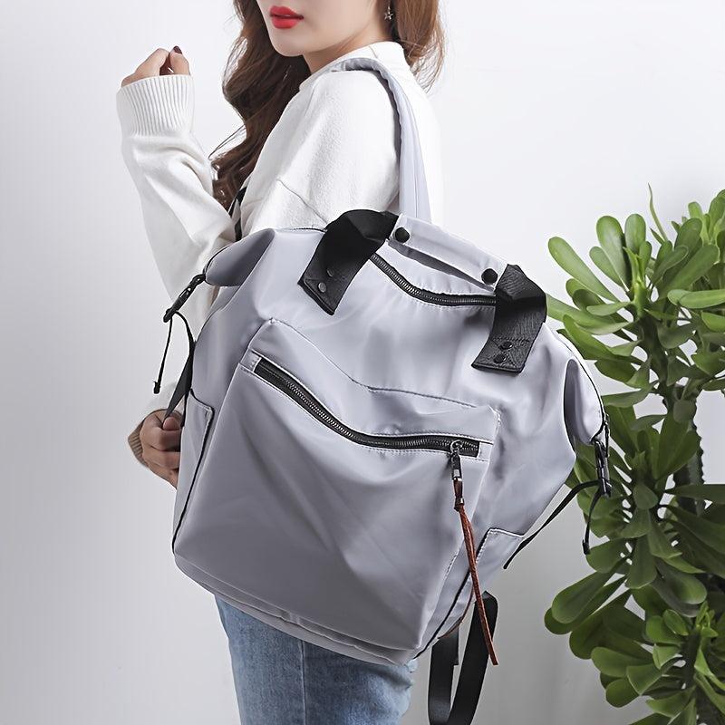 Functional Travel Backpack Waterproof Large Capacity Tote Bag