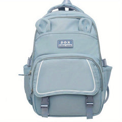 Student Backpack Preppy Style School Bag Lightweight Travel Bookbag
