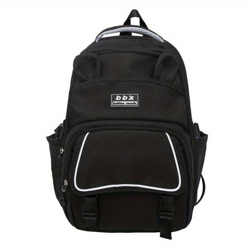 Student Backpack Preppy Style School Bag Lightweight Travel Bookbag