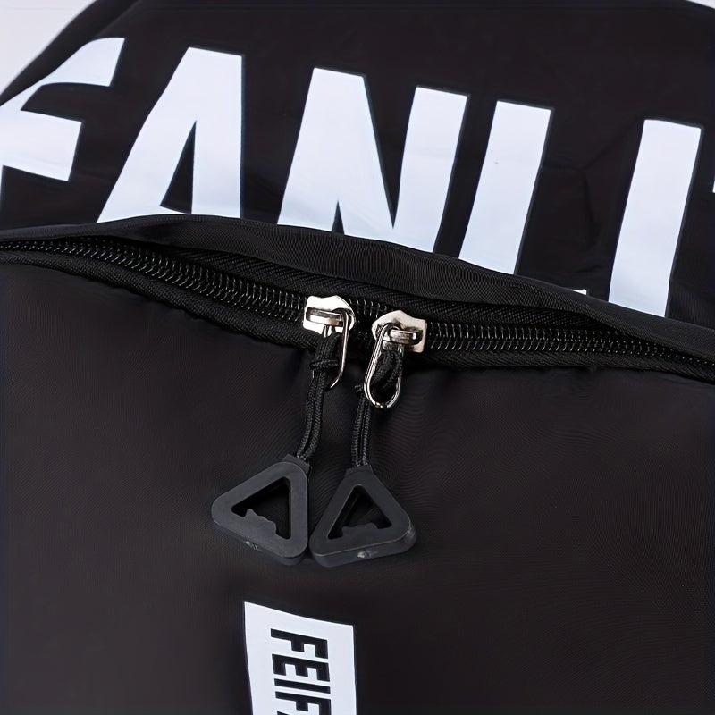 Large Capacity Backpack Heavy Duty Preppy School Bag