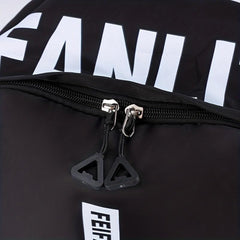 Large Capacity Backpack Heavy Duty Preppy School Bag