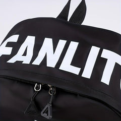 Large Capacity Backpack Heavy Duty Preppy School Bag
