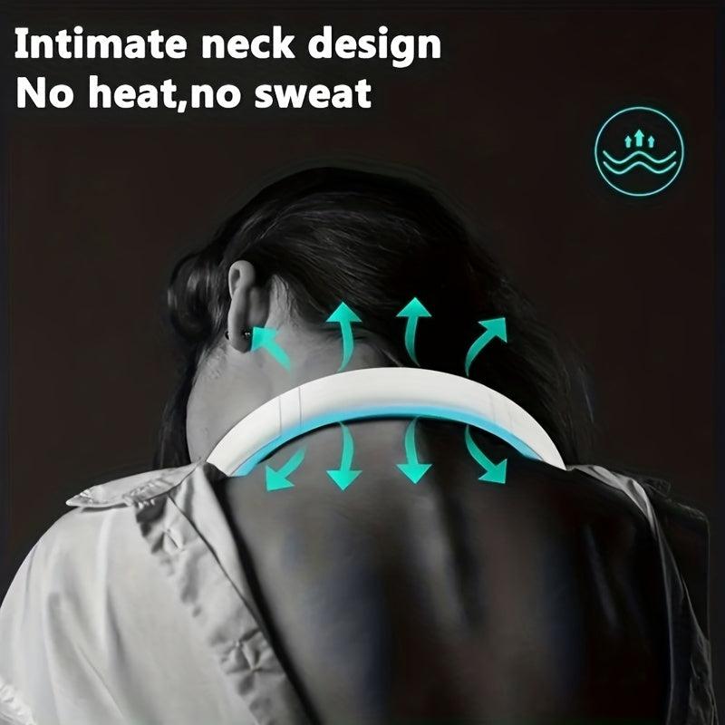 Portable Mini Folding Neck Fan USB Men