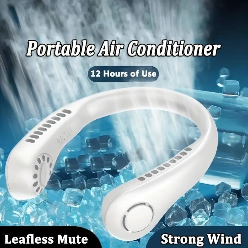 Portable Mini Folding Neck Fan USB Men