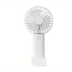 Mini USB Charging Handheld Fan with Mobile Phone Holder