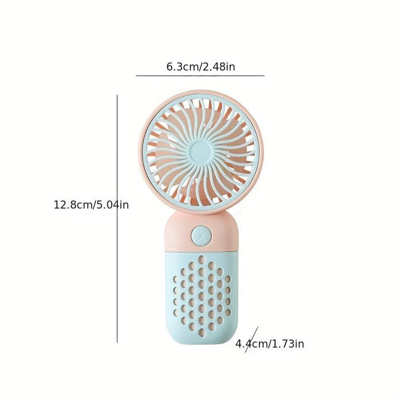 Handheld Fan USB Charging Portable Mini Desktop Mute Fan