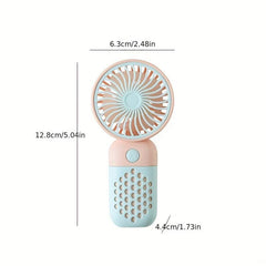 Handheld Fan USB Charging Portable Mini Desktop Mute Fan