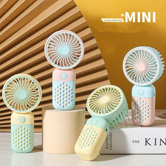 Handheld Fan USB Charging Portable Mini Desktop Mute Fan
