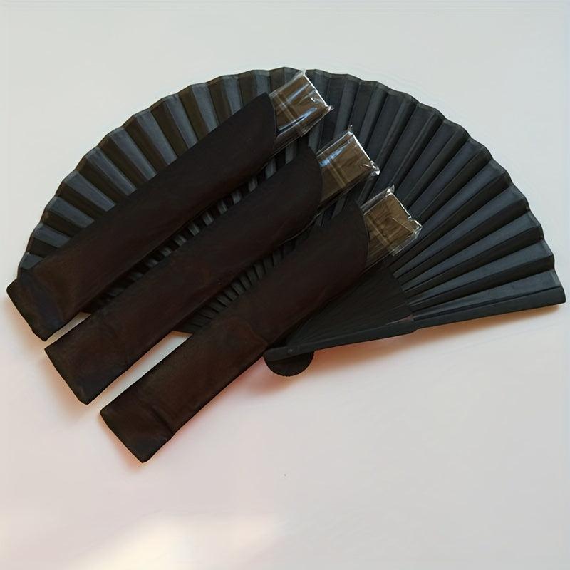 Chinese Style Vintage Hand Fan Folding Fans For Dance Wedding Party Favor