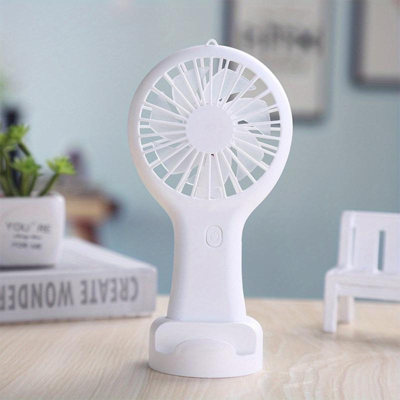 Handheld Fan Pocket Cooling USB Rechargeable Phone Holder