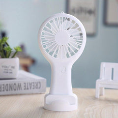Handheld Fan Pocket Cooling USB Rechargeable Phone Holder
