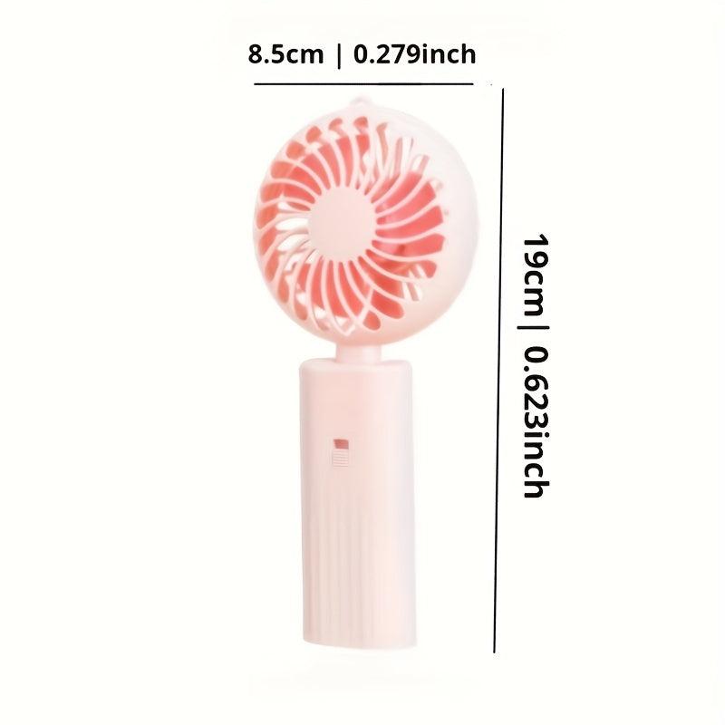 Mini USB Rechargeable Fan Portable Foldable Pocket Fan