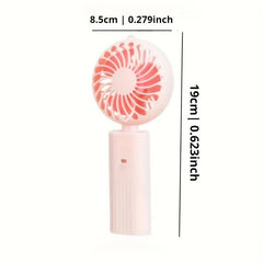 Mini USB Rechargeable Fan Portable Foldable Pocket Fan