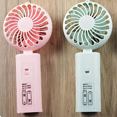 Mini USB Rechargeable Fan Portable Foldable Pocket Fan