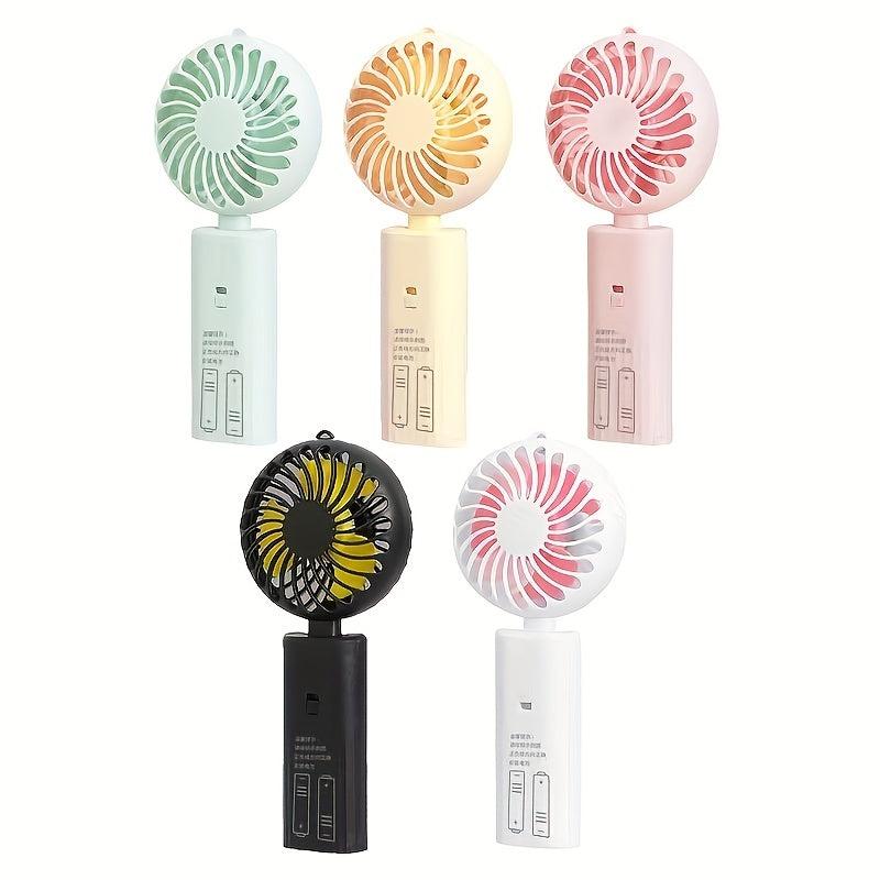 Mini USB Rechargeable Fan Portable Foldable Pocket Fan