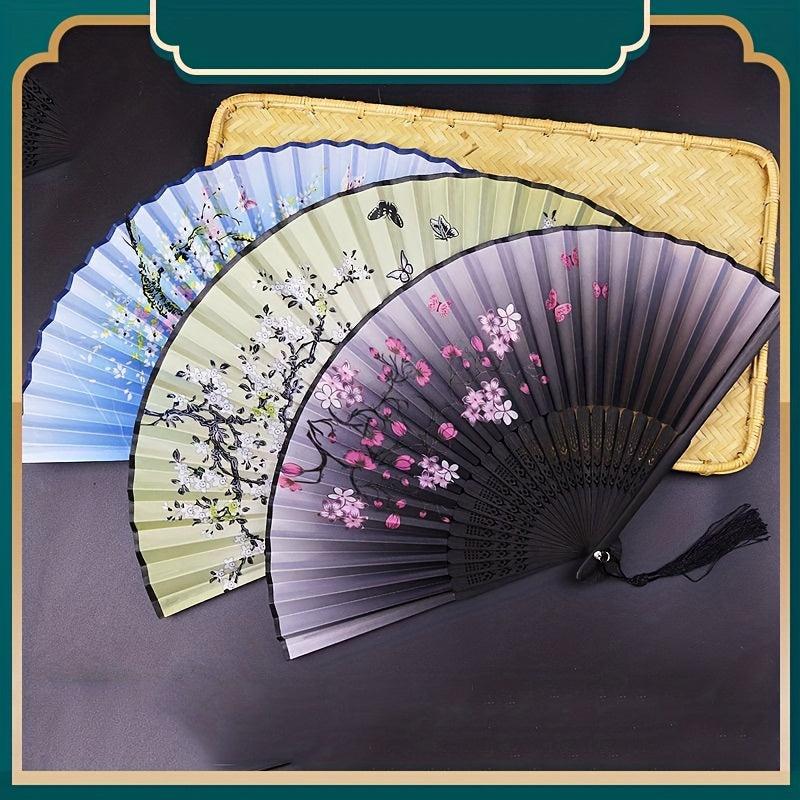 Ancient Style Folding Fan Portable Chinese Dance Fan