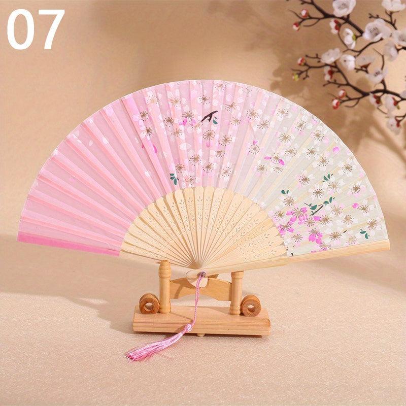 Vintage Lace Folding Hand Fan for Wedding Party