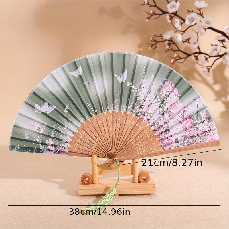 Vintage Lace Folding Hand Fan for Wedding Party