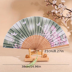 Vintage Lace Folding Hand Fan for Wedding Party
