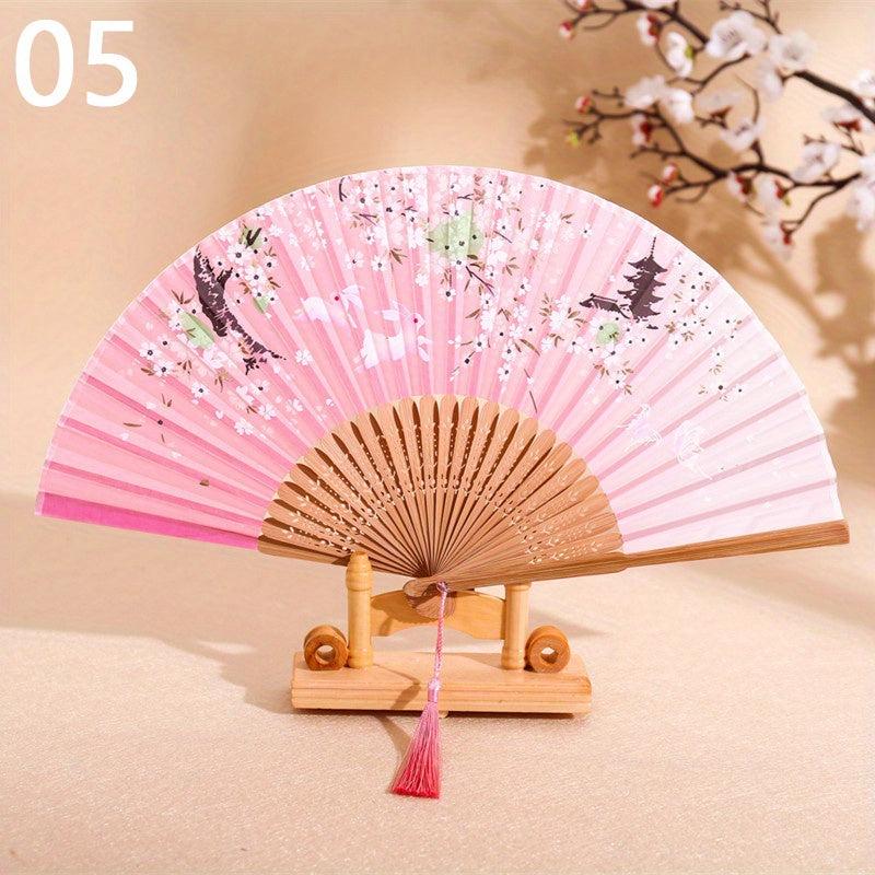 Vintage Lace Folding Hand Fan for Wedding Party
