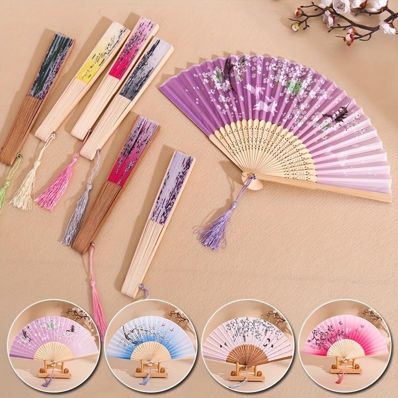 Vintage Lace Folding Hand Fan for Wedding Party