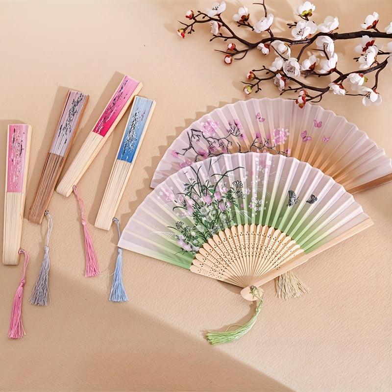 Vintage Lace Folding Hand Fan for Wedding Party
