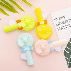 Lollipop Handheld Small Fan Dormitory Styling Fan