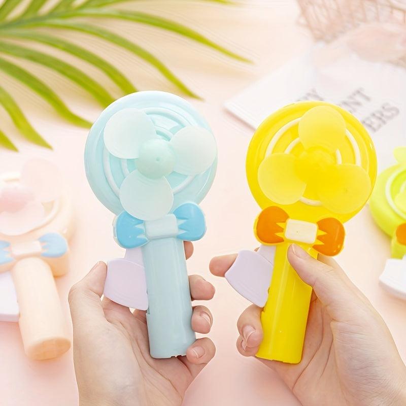 Lollipop Handheld Small Fan Dormitory Styling Fan