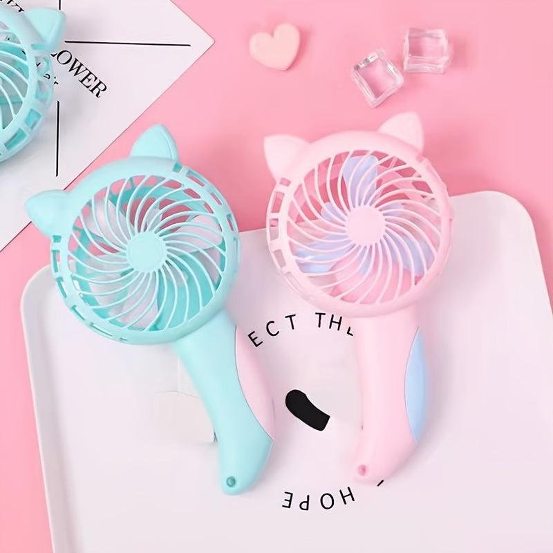 Small Handheld Manual Fan Portable Dorm Mini Fan