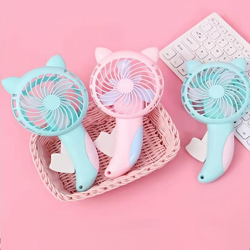 Small Handheld Manual Fan Portable Dorm Mini Fan