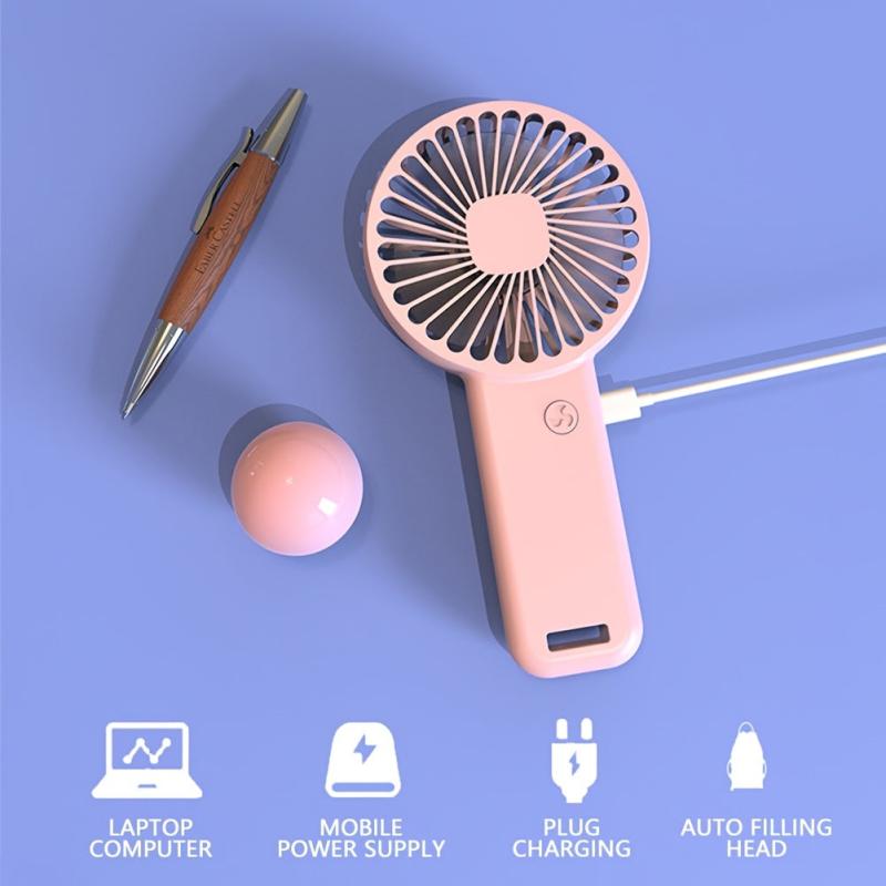 Portable Desktop Fan USB Rechargeable Low Noise