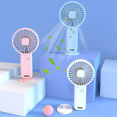 Portable Desktop Fan USB Rechargeable Low Noise