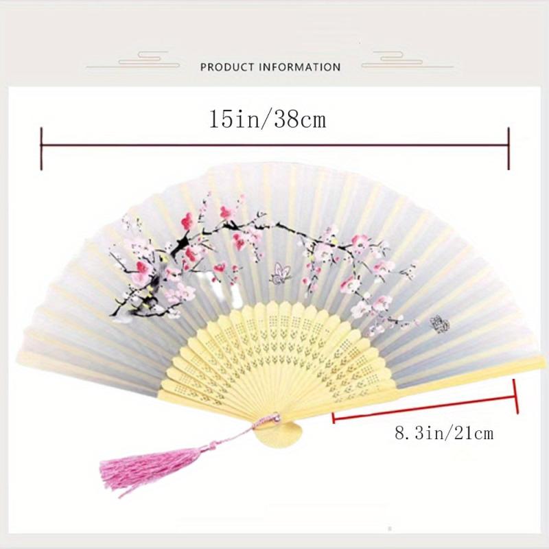 Traditional Style Fan Summer Folding Fan Retro Bamboo Classical Fan