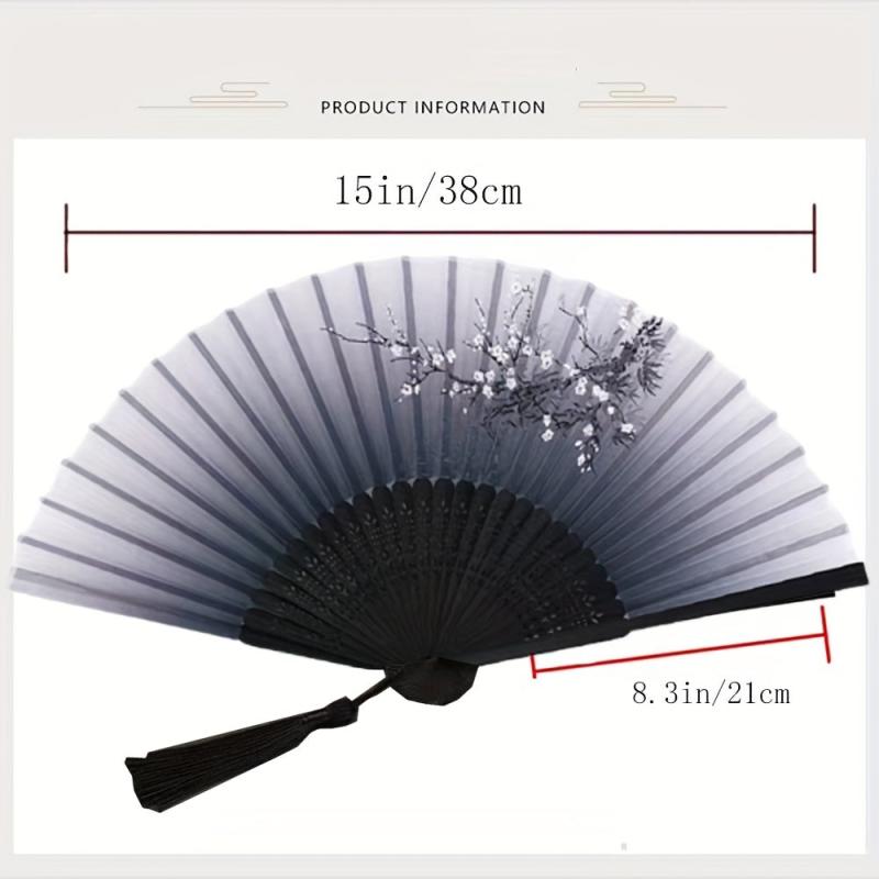 Traditional Style Fan Summer Folding Fan Retro Bamboo Classical Fan