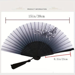 Traditional Style Fan Summer Folding Fan Retro Bamboo Classical Fan